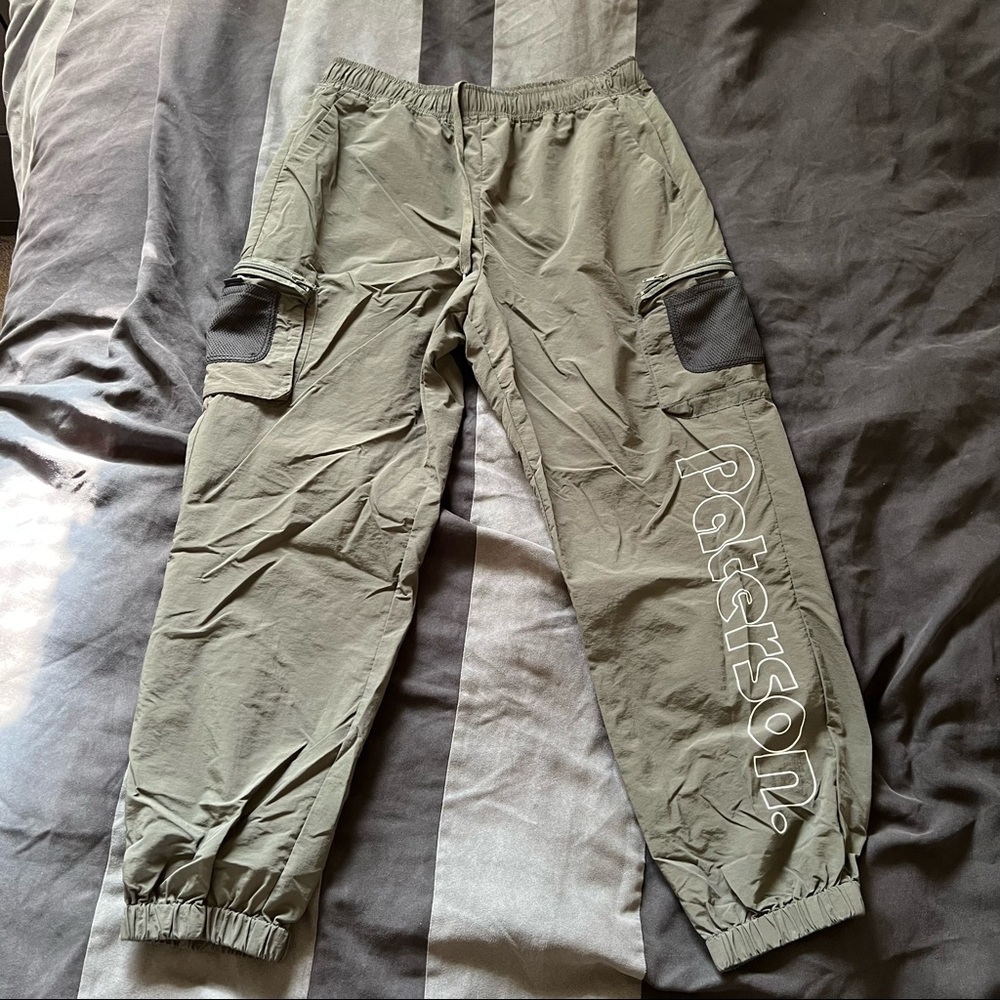 Paterson League cargo track pants joggers